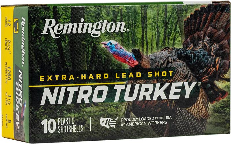 Nitro Turkey, 12 Gauge, 5 Shot, 2-3/4 in, 1 1/2 oz, 1260 fps